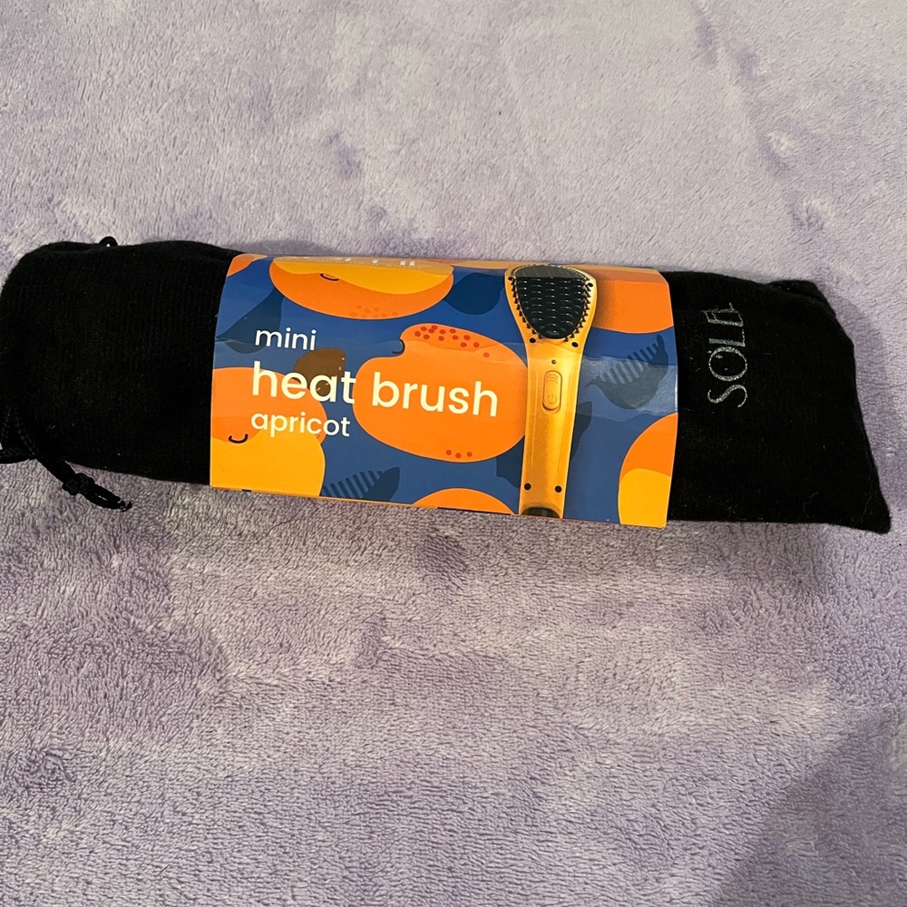 Soleil Mini Heat Brush Apricot